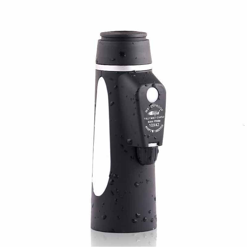 户外测距单筒望远镜高倍高清夜视防水袖珍红外1000新款黑色_2