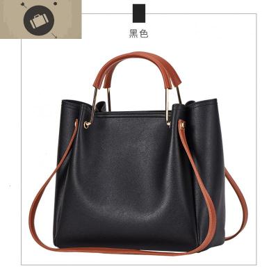 包包女包新款2019时尚百搭水桶包手提单肩小包潮艾狄伊娃手提包