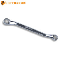 钢盾(SHEFFIELD) S017634 双头梅花扳手呆扳手镜面抛光扳子34x36mm