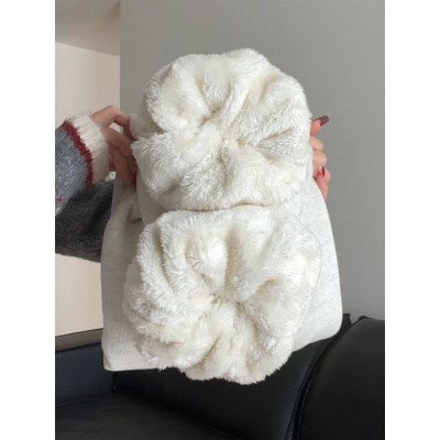 羊羔绒运动裤女秋冬季加绒裤子外穿东北特厚棉裤卫裤小个子阔腿裤_87