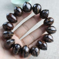 厂家直销 天然大花木鱼果菩提子佛珠手链手串 男女念珠饰品礼物送女朋友老婆情人节七夕生日礼物