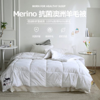 100%澳洲羊毛被子加厚被芯保暖轻奢礼品款冬被春秋冬家纺南通