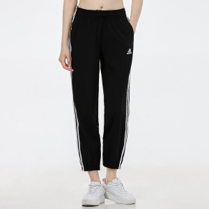 Adidas阿迪达斯女子新款简约百搭运动休闲透气长裤 GR9605 ZP