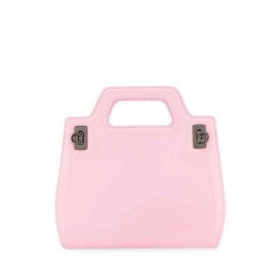 Ferragamo精致迷你链条包小手提女士通勤百搭配饰皮质手拿包