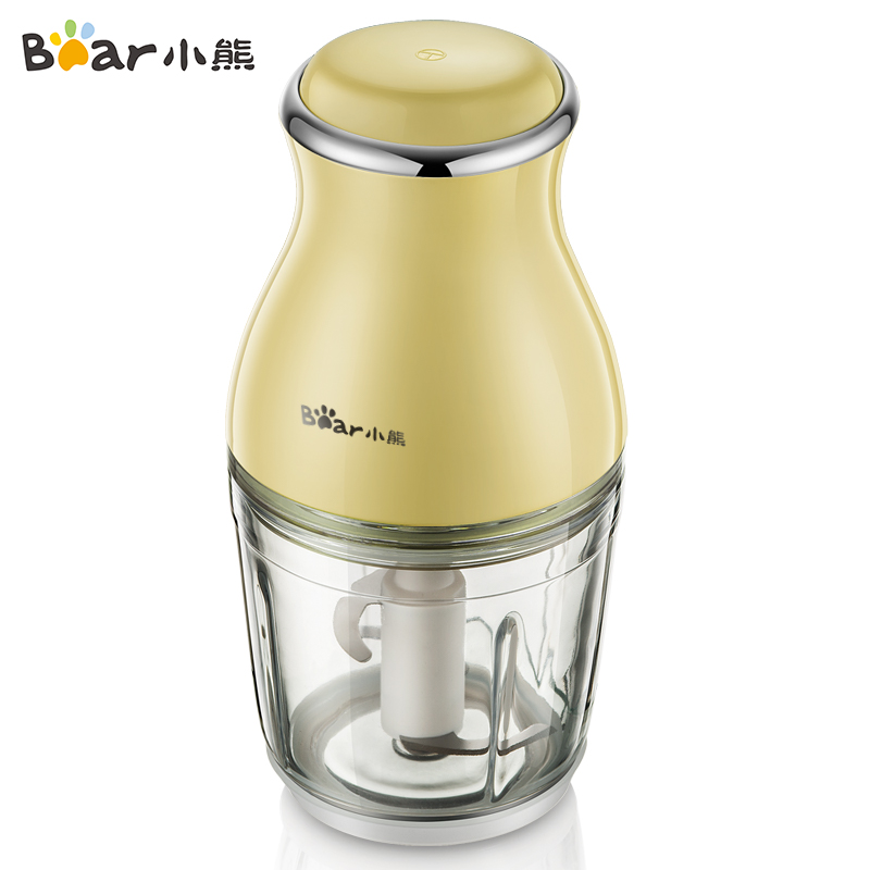 小熊(bear)切碎机 qsj-b02r1 绞肉机家用小型全自动搅拌机宝宝辅食