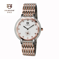 妙时空(MIUSKONE)别致典雅系列 施华洛世奇镶嵌 维也纳限量款 搭配衣服 音符 雪花 瑞士机芯 MS26