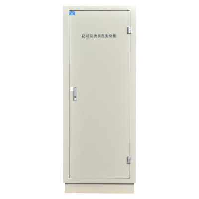 域赢防磁柜档案防磁柜光盘磁盘硬盘防磁柜消磁柜防潮柜灰白色9抽