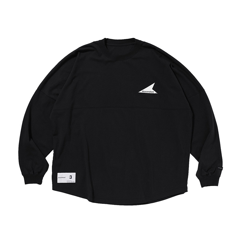 suntekoversize长袖t恤男潮牌蝙蝠袖宽松dcdt西山彻男士2020新款秋装