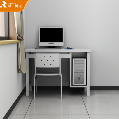 精一博诚学习桌学员写字桌办公桌营具宿舍 电脑桌(一桌一椅)