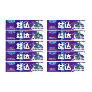 益达木糖醇无糖口香糖5片装13.5g条装 方便携带清新口气休闲糖果