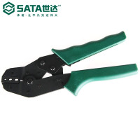 世达(SATA)压接钳电工7.5英寸精密绝缘端子压接钳7.5" 91114