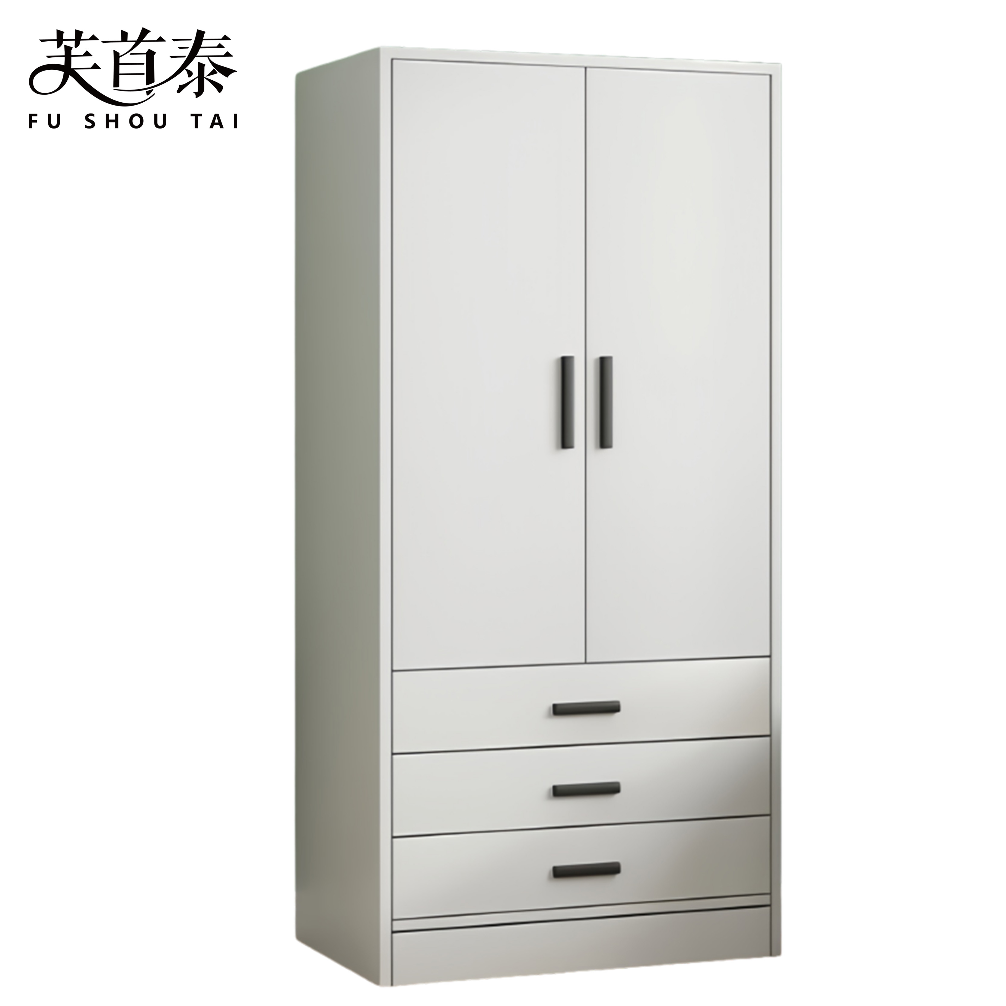 芙首泰两门三抽衣柜800*450*1800mm个