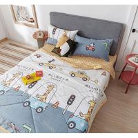 家柏饰(CORATED)全棉夏被空调被夏凉被100全棉薄被子单双人春秋夏季被芯