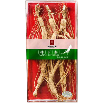 长白山人参林下参干货礼盒大补元气林下参20g*1盒