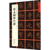 [M](元楷书)赵孟頫胆巴碑-9787556401338