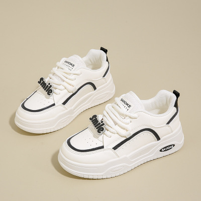 2025小白鞋子女春季新款韩版ins女学生休闲运动百搭板鞋街拍