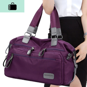 夏2020新款大容量尼龙女包大包包潮简约女士旅行手提包单肩斜挎包NEW LAKE女士单肩包