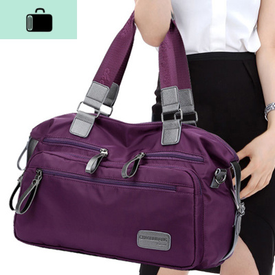 夏2020新款大容量尼龙女包大包包潮简约女士旅行手提包单肩斜挎包NEW LAKE女士单肩包