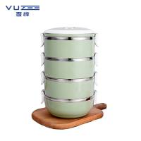 吾梓 304 保温 饭盒 四层 /个