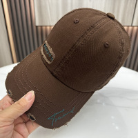 春秋母刺绣破洞做旧磨边软顶鸭舌帽日系复古遮阳防晒户外棒球帽女