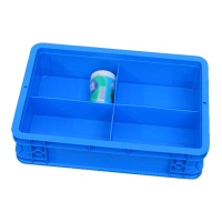 凌迪星4格材料盒360*240*93mm个