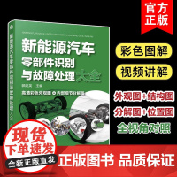 新能源汽车零部件识别与故障处理大全 新能源汽车零部件识别和故障排除 新能源汽车维修初学者参考 汽车维修相关企业培训书