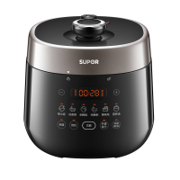 苏泊尔SUPOR立体加热3L双胆电压力锅SY-30FC16Q自动排气上盖可拆卸陶晶内胆微电脑控5-8人家庭用