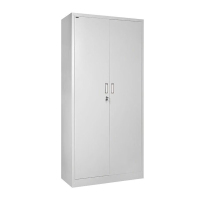合祥源 钢制文件柜通门储物柜资料柜 850*390*1800mm/组 厚度≥0.8
