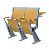 臻远ZY-LTY-88 阶梯教室排椅礼堂椅会议室报告厅联排椅 中排双人位