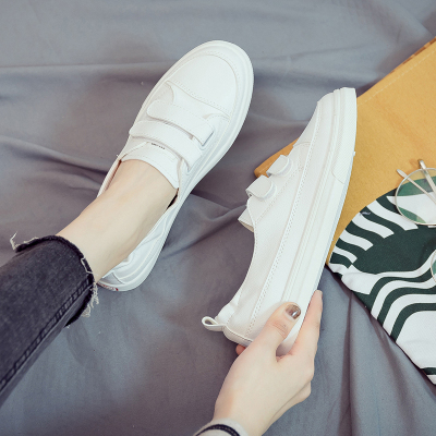 2021年春季新款一脚蹬懒人小白女鞋浅口休闲百搭夏季板鞋