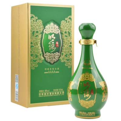 明光 明绿系列明绿御酒4a 明绿香型 白酒48度 500ml 单瓶
