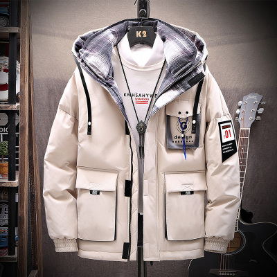 NEWLAKE2020冬季新款男士韩版加厚棉衣潮流外套帅气冬装羽绒棉服潮牌棉袄棉衣