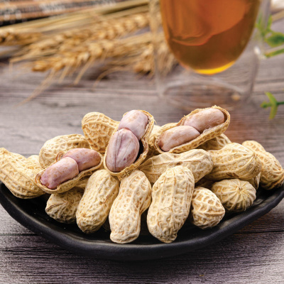 好吃不岩花生营养丰富水煮蒜香五香休闲零食回味无穷