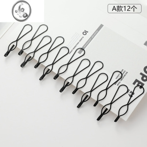 JiMi碎发夹后脑勺夹子刘海发卡简约女卡子头发侧边一字夹头饰大号