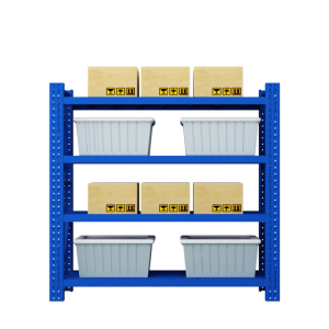 伟樽蓝色轻型货架 2000*600*2000mm组