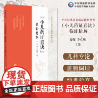 小儿药证直诀临证精解中医名著临证精解宋钱乙医学全书中医临床儿科幼科学常见病症临证用药诊疗治法病医案良方剂六味地黄丸导赤散