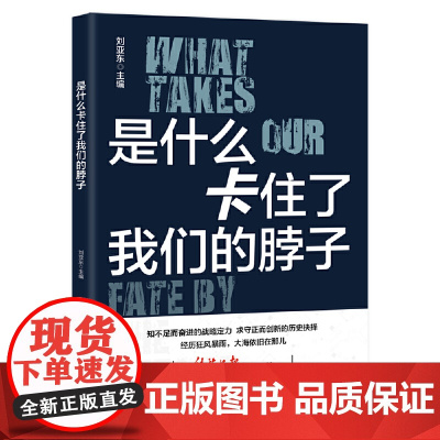 是什么卡住了我们的脖子 刘亚东 工人出版社 正版书籍