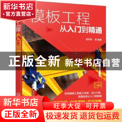 正版 模板工程从入门到精通(视频指导+双色图解+实况详图) 编者: