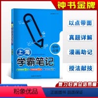[正版]钟书金牌教辅 上海学霸笔记初中化学通用版89年级/八九年级通用 初中学霸笔记化学漫画图解速查速记全彩版中考化学