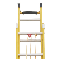 亿德宝玻璃钢伸缩梯子管型升降梯4米 Y4JFS个