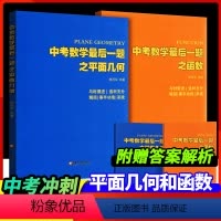 广猛说题 中考数学压轴题破解之道+习题集 全国通用 [正版]中考数学后一题之平面几何+函数 陈冠军江苏凤凰教育初中数学专
