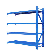 迅迈 中型副架2000*400*2000mm仓储多层仓库储物架 置物架 展示架 仓库货架