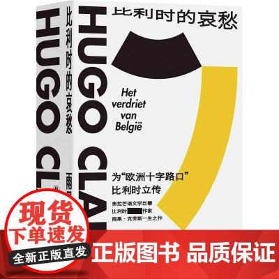 比利时的哀愁 雨果代表之作欧洲大陆的《百年孤独》战后欧洲 伟大的小说之一外国文学小说书籍 译林出版社