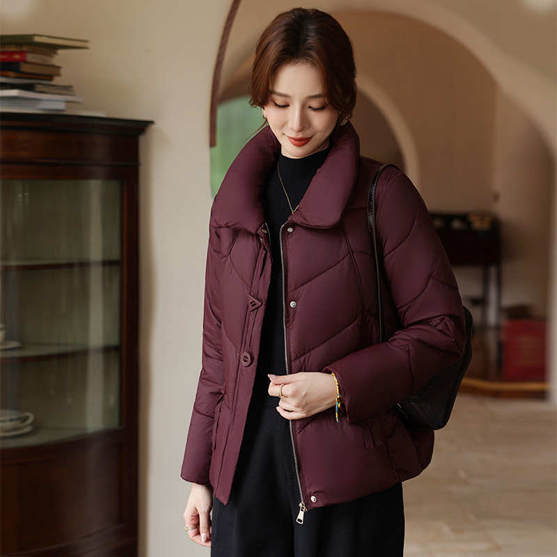 新款妈妈中老年休闲外套40-50岁中年装保暖棉服女60岁年冬装