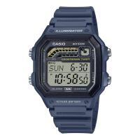 CASIO 男士手表 运动手表WS1600H-2AV年电池米防水计时器闹钟LED照明
