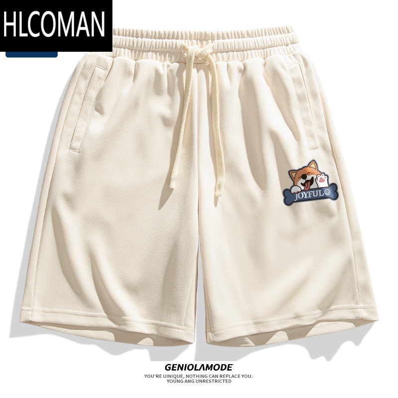 HLCOMANGenio mode短裤男高中生运动日系夏季男士篮球休闲五分中裤