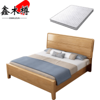 鑫木樽宿舍床+床垫150*200*106cm套