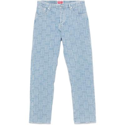 KENZO男款休闲直筒舒适男士长裤