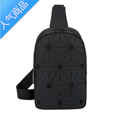 FENGHOU上新小包包女斜挎ins胸包新款百搭几何镭射腰包手机跑步单肩包包腰包男