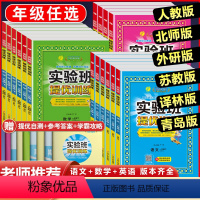[提优训练+大考卷]语文人教+数学苏教+英语译林 三年级上 [正版]春雨实验班提优训练小学一年级二年级三年级四年级五六年